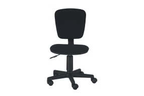 Кресло детское CH-204NX Ткань/Пластик/Металл, Черный (ткань)/Черный (пластик)