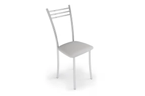 Кухонный стул "Интерьер-центр" (Silver/хром, Экокожа/металл)